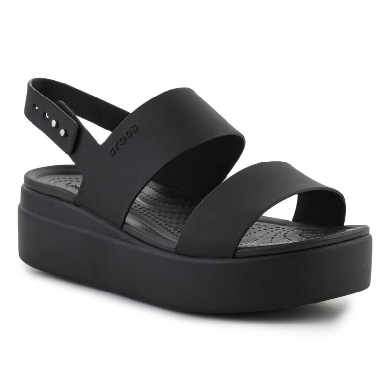 Crocs Brooklyn Low Wedge sandals 206453-060 black 1