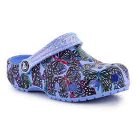 Crocs Classic Butterfly Clog 208297-5Q7 flip-flops blue 1 Crocs Classic Butterfly Clog 208297-5Q7 flip-flops blue 1