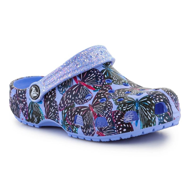 Crocs Classic Butterfly Clog 208297-5Q7 flip-flops blue 1 Crocs Classic Butterfly Clog 208297-5Q7 flip-flops blue 1