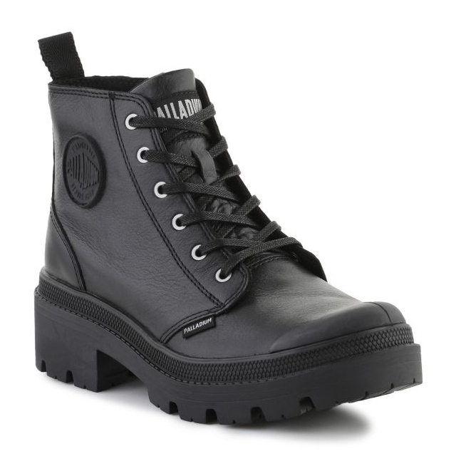 Palladium Pallabase Leather 96905-001-M shoes black 1