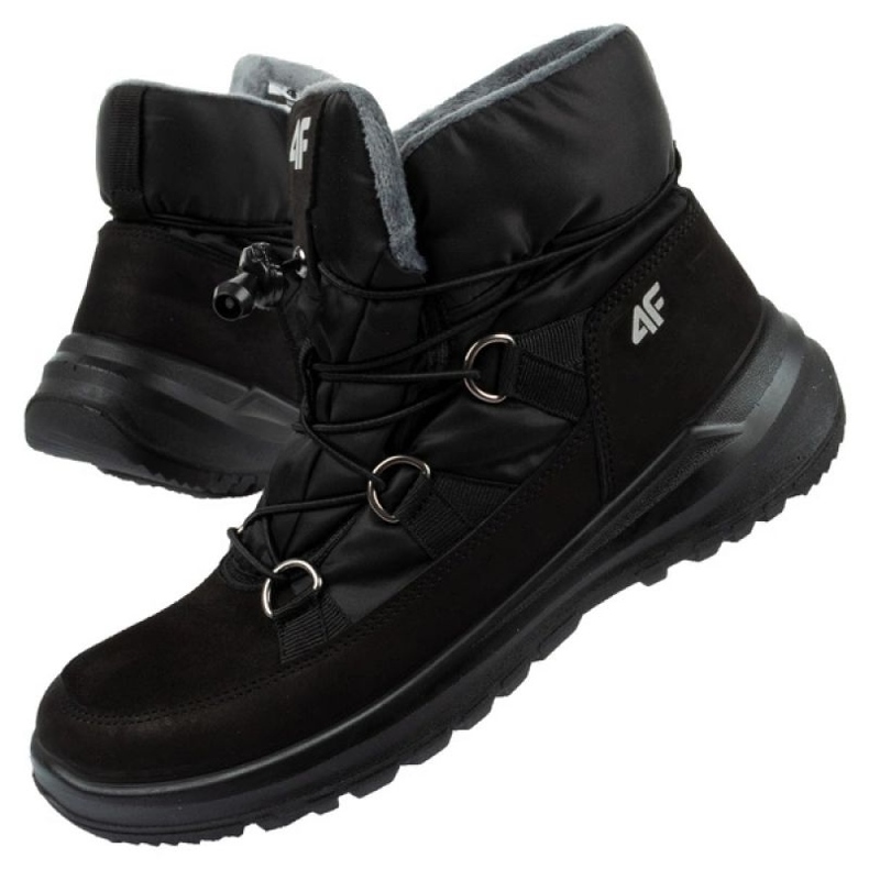Snow boots 4F W OBDH263 21S black 1 Snow boots 4F W OBDH263 21S black 1