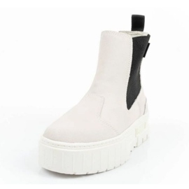 Puma Mayze Chelsea Suede shoes 382829 02 beige 2