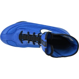 Nike Machomai 321819-410 blue boxing shoes 2 Nike Machomai 321819-410 blue boxing shoes 2