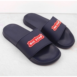 Big Star OO274039 water flip-flops, navy blue 1