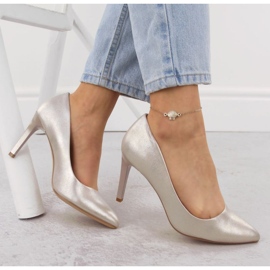 Sergio Leone 1339 beige suede pumps 2 Sergio Leone 1339 beige suede pumps 2