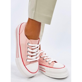 Pink double-soled sneakers 2