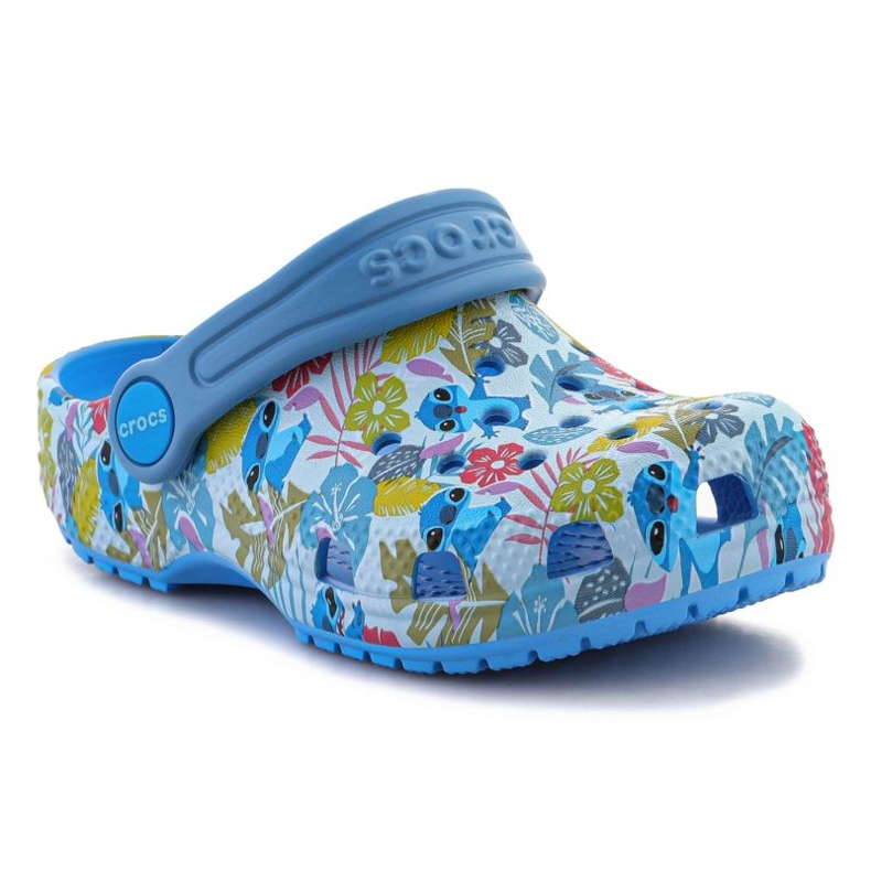 Crocs Toddler's Disney Stitch Classic Clog 209471-4TB flip-flops blue 2 Crocs Toddler's Disney Stitch Classic Clog 209471-4TB flip-flops blue 2