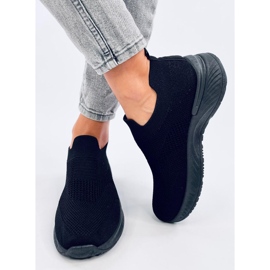 Women's sports sock shoes, black 1 Women's sports sock shoes, black 1