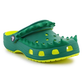 Crocs Classic Spikes Clog T 210010-76U flip-flops green 2