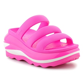 Crocs Mega Crush Triple Strap Flip-Flops 209842-6TW pink 2