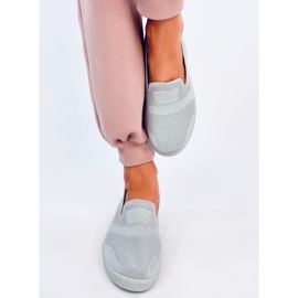 Women's sock sneakers, gray grey 1