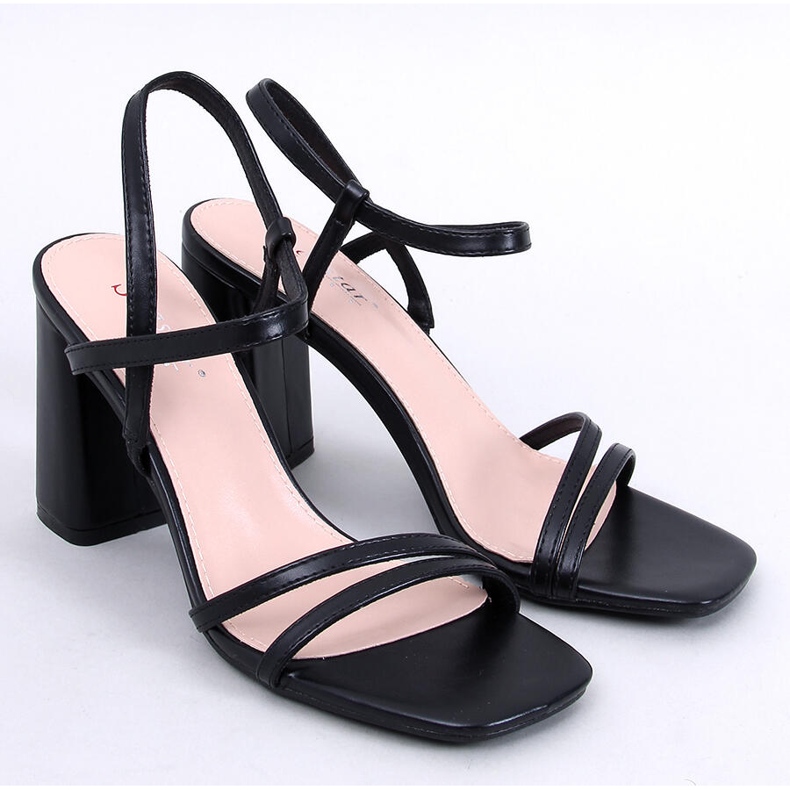 Seastar Black stable heel sandals 1