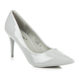 Seastar Lacquered pumps grey 1