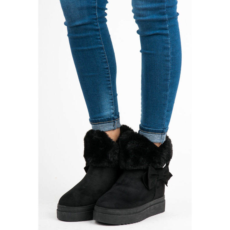 Vices Snow boots on the platform black 1