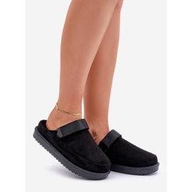 Women's Insulated Slippers On Platform, Black 1 Women's Insulated Slippers On Platform, Black 1