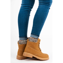 Trappers with glitter brown 1 Trappers with glitter brown 1