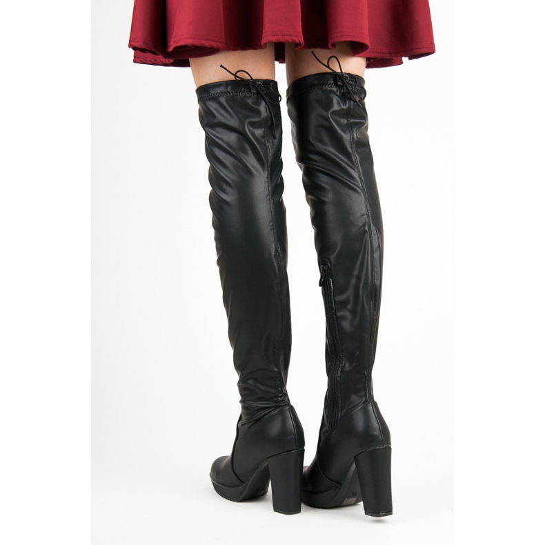 Vices Over-the-knee boots black 2
