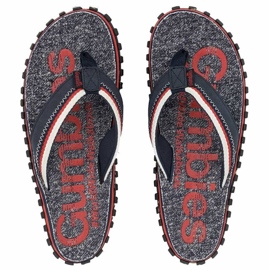 Gumbies Cairns C-CA-UNI-R flip flops blue 3