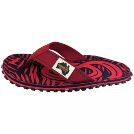 Gumbies Islander Flip Flops GU-FFISL112 red 6