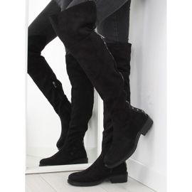 Black boots for women AE63P Black 1