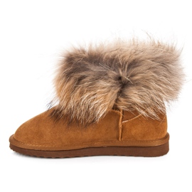 Coco Perla Leather mukluki brown 1 Coco Perla Leather mukluki brown 1