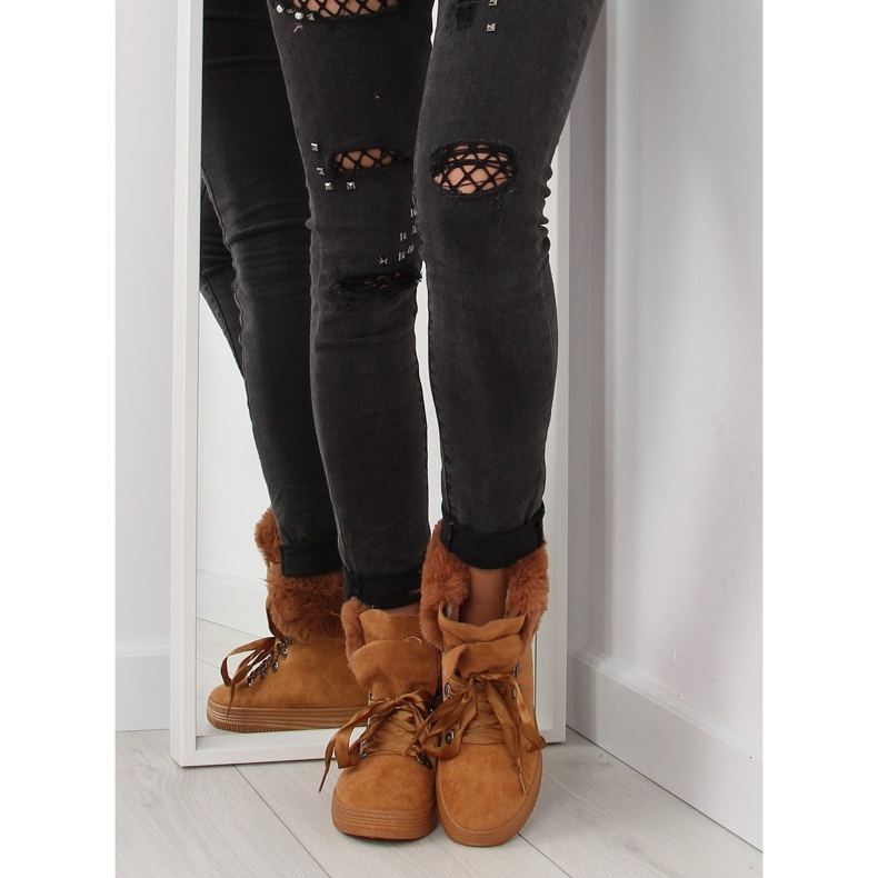 Snow boots from camel GF-179 camel yellow multicolored 2