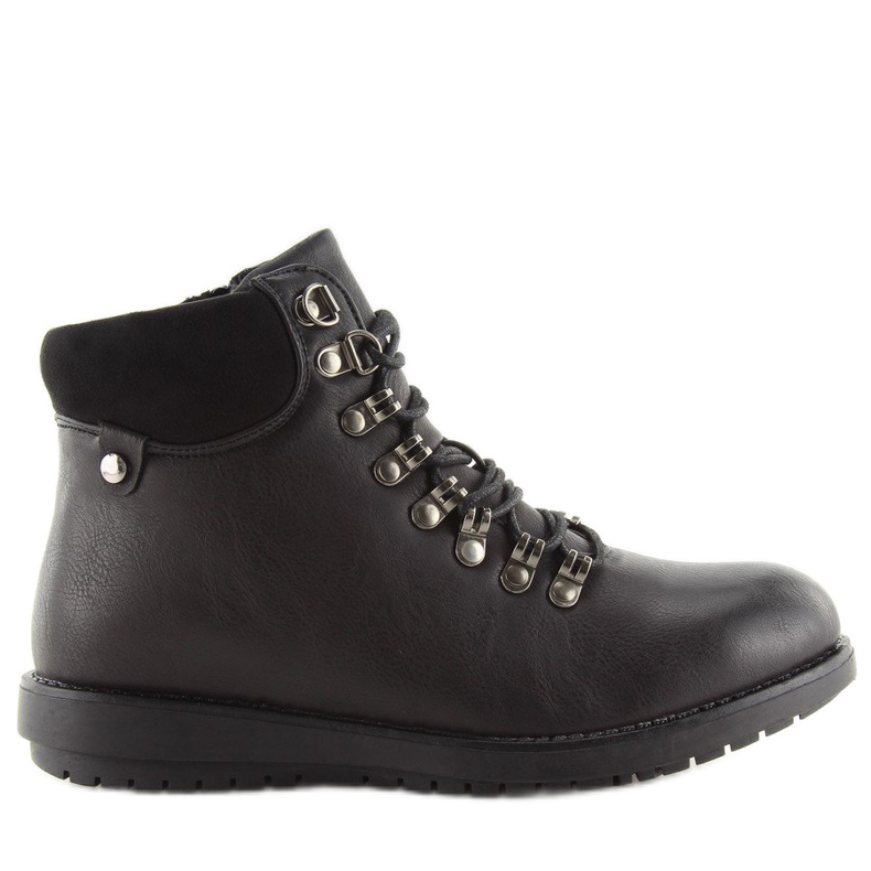 Black Trapper boots 3971 black 2