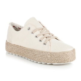 Kylie Espadrilles on the platform brown 1