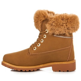 Trappers with fur on the uppers brown 5