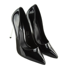 Pumps Silver Heels black NF03 Black 2