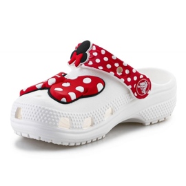 Crocs Classic Disney Minnie Mouse Clog 208710-119 flip flops white 6
