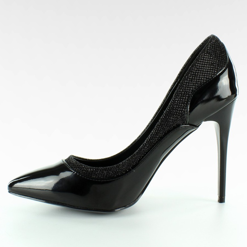 Beautiful pumps for special occasions black P-13 Black 1