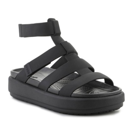 Crocs Brooklyn luxe Gladiator sandals 209557-060 black 6