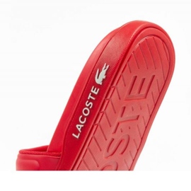 Lacoste Croco Dualiste 2017K 743CMA002017K flip-flops red 3