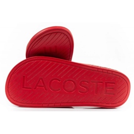 Lacoste Croco Dualiste 2017K 743CMA002017K flip-flops red 4