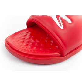 Lacoste Croco Dualiste 2017K 743CMA002017K flip-flops red 5