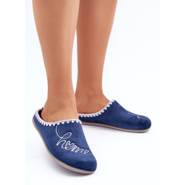 Inblu Women's Home Shoes Slippers GF000026 Navy Blue 2 Inblu Women's Home Shoes Slippers GF000026 Navy Blue 2