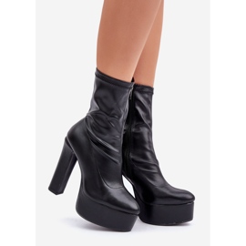 Black High Heels and Platform Ankle Boots 1 Black High Heels and Platform Ankle Boots 1