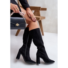 Givana Over the Knee Boots Black 3