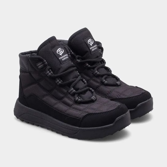 Women's winter snow boots progress progj 24-152 black 2