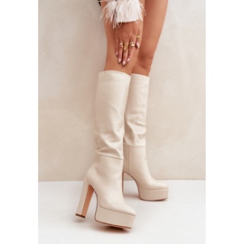 Boots Model Felilorn C-264 Light Beige - Step in style 1