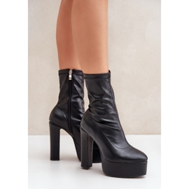 Boots Model Tennira C-243 Black - Step in style 1