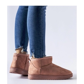 Pink Guglielma - Solea insulated short snow boots 1