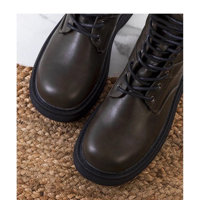 Green women's boots by Costel - Solea 1