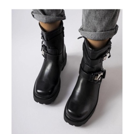 Black massive boots by Enrico - Solea 1