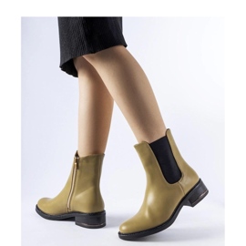 Olive insulated classic Bagnoro boots - Solea green 1