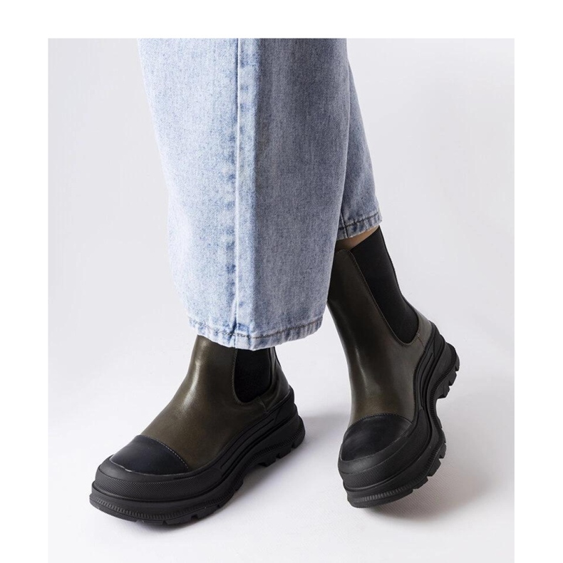 Green platform boots by Bellucci - Solea 2