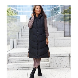 Black insulated zipper boots made of eco-suede 1 Black insulated zipper boots made of eco-suede 1