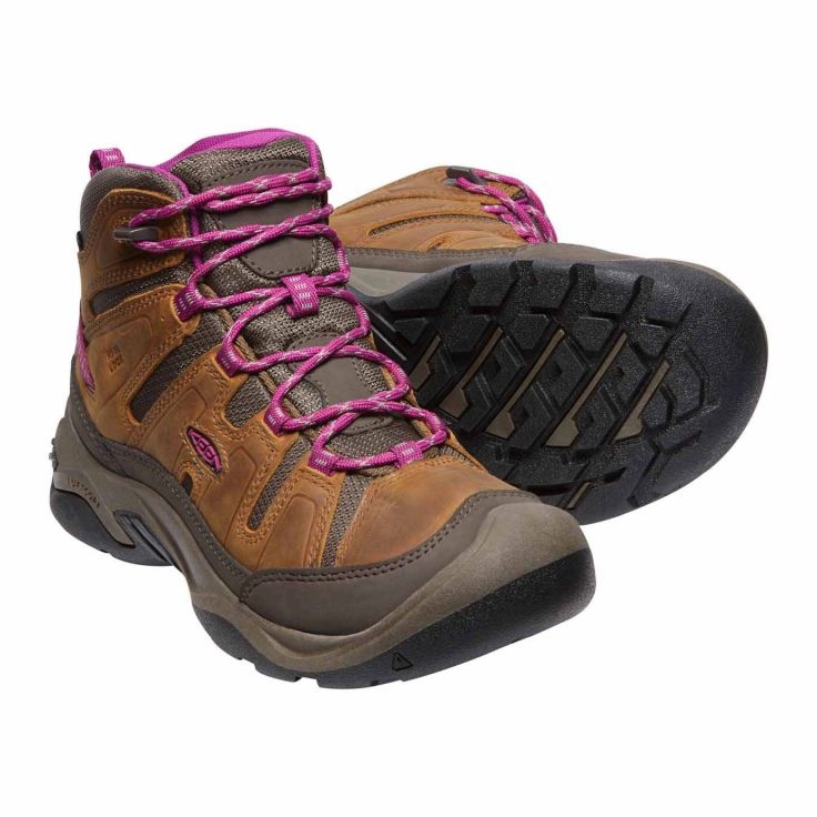 KEEN Circadia Mid Wp shoes KE-1026765 brown 2