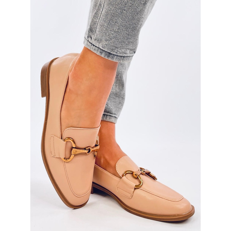 Seastar Khaki women's loafers beige 2